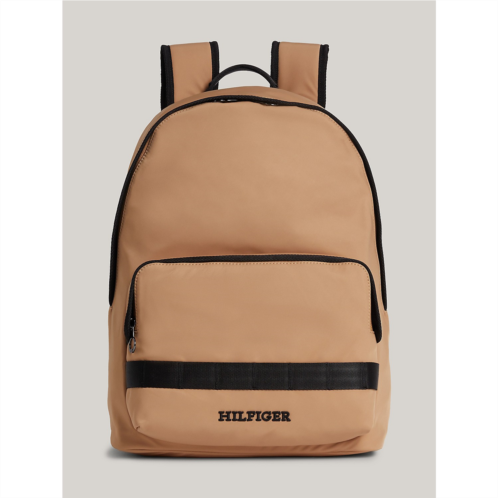 TOMMY HILFIGER Embroidered Monotype Dome Backpack